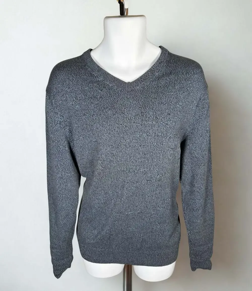 Amazon Essentials Men's V-Neck Marled Pullover Sweater